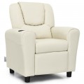 Children's PU Leather Recliner Chair with Front Footrest - Gallery View 53 of 62
