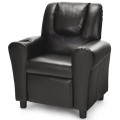 Children's PU Leather Recliner Chair with Front Footrest - Gallery View 41 of 62