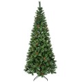 8 Feet Premium Hinged Artificial Christmas Tree Pine Needles - Gallery View 9 of 12