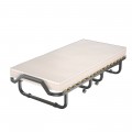 79 x 36 Inch Folding Rollaway Bed with Memory Foam Mattress