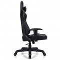 Massage Gaming Recliner  with Lumbar Support - Gallery View 4 of 12