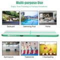 10 Feet Inflatable Gymnastics Tumbling Mat with Pump - Gallery View 11 of 32