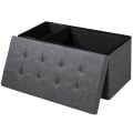 31.5 Inch Fabric Foldable Storage with Removable Storage Bin