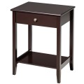 Wooden Bedside Sofa Table with Sliding Drawer - Gallery View 9 of 36