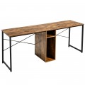 79 Inch Multifunctional Office Desk for 2 Person with Storage - Gallery View 14 of 23