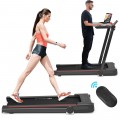 2.25HP 3-in-1 Folding Treadmill with Remote Control - Gallery View 20 of 27