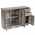 Buffet Server Storage Cabinet with 2-Door Cabinet and 2 Drawers - Gallery View 10 of 31