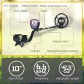 Adjustable High Accuracy Metal Detector with Waterproof Search Coil Headphone Bag - Gallery View 7 of 11