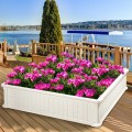 48 Inch Raised Garden Bed Planter for Flower Vegetables Patio - Gallery View 18 of 23