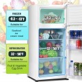 2 Doors Cold-rolled Sheet Compact Refrigerator - Gallery View 19 of 20