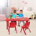 4-pack Kids Plastic Stackable Classroom Chairs - Gallery View 14 of 24