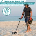 Adjustable High Accuracy Metal Detector with Waterproof Search Coil Headphone Bag - Gallery View 9 of 11