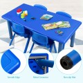 Kids Plastic Rectangular Learn and Play Table - Gallery View 23 of 24