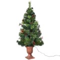 3/4/5 Feet LED Christmas Tree with Red Berries Pine Cones - Gallery View 26 of 29