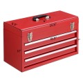 Portable Garage Mechanic Tool Cabinet Box with 3 Drawers