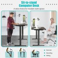 Electric Height Adjustable Standing Desk with Memory Controller - Gallery View 35 of 40
