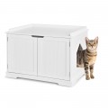 Cat Litter Box Enclosure with Double Doors for Large Cat and Kitty - Gallery View 23 of 40