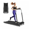 Compact Folding Treadmill with Touch Screen APP Control - Gallery View 8 of 12