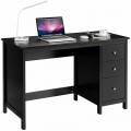 3-Drawer Home Office Study Computer Desk with Spacious Desktop - Gallery View 10 of 24