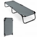 Outdoor Folding Camping Bed for Sleeping Hiking Travel - Gallery View 10 of 23