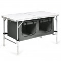 Height Adjustable Folding Camping  Table - Gallery View 15 of 24