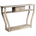 Console Hall Table with Storage Drawer and Shelf - Gallery View 3 of 34