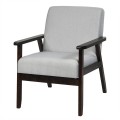 Mid-Century Retro Fabric Accent Armchair for Living Room - Gallery View 43 of 60