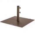 Portable 50 lbs Umbrella Base Stand with Handle and Wheels for Patio Square - Gallery View 3 of 13