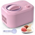 1.1 QT Ice Cream Maker Automatic Frozen Dessert Machine with Spoon - Gallery View 14 of 33