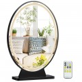 Hollywood Vanity Lighted Makeup Mirror Remote Control 4 Color Dimming - Gallery View 3 of 31