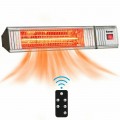 1500W Infrared Patio Heater with Remote Control and 24H Timer for Indoor and Outdoor - Gallery View 1 of 10