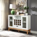 Wood Wine Storage Cabinet Sideboard Console Buffet Server