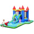 Kids Inflatable Bounce House Water Slide without Blower - Gallery View 8 of 12