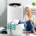 Portable 7.7 lbs Automatic Laundry Washing Machine with Drain Pump - Gallery View 1 of 12