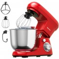 5.3 Qt Stand Kitchen Food Mixer 6 Speed with Dough Hook Beater - Gallery View 27 of 36