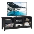 Universal Wooden TV Stand for TVs up to 60 Inch with 6 Open Shelves - Gallery View 20 of 24