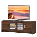 Media Entertainment TV Stand for TVs up to 70 Inch with Adjustable Shelf - Gallery View 8 of 26