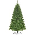 Unlit Hinged PVC Artificial Christmas Tree - Gallery View 4 of 22