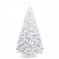 6/7.5/9 Feet White Christmas Tree with Metal Stand - Gallery View 15 of 36