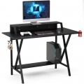 All-in-One Professional Gaming Desk with Cup and Headphone Holder - Gallery View 9 of 12