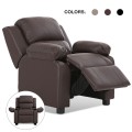 Kids Deluxe Headrest Recliner Sofa Chair with Storage Arms - Gallery View 9 of 31