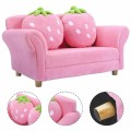 Blue/Pink Kids Strawberry Armrest Chair Sofa - Gallery View 21 of 21