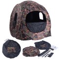 Portable Pop up Ground Camo Blind Hunting Enclosure - Gallery View 8 of 10
