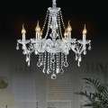 Elegant Crystal Chandelier Ceiling Light - Gallery View 7 of 10