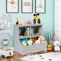 3-Tier Kids Bookcase Storage Organizer - Gallery View 14 of 15