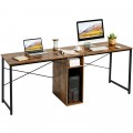 79 Inch Multifunctional Office Desk for 2 Person with Storage - Gallery View 19 of 23