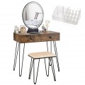 Industrial Makeup Dressing Table with 3 Lighting Modes - Gallery View 22 of 39