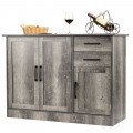 Buffet Server Storage Cabinet with 2-Door Cabinet and 2 Drawers - Gallery View 4 of 31