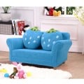 Blue/Pink Kids Strawberry Armrest Chair Sofa - Gallery View 3 of 21