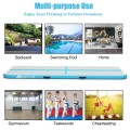 10 Feet Inflatable Gymnastics Tumbling Mat with Pump - Gallery View 18 of 32